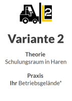 *entsprechende Fahrzeuge/Geräte müssen vorhanden sein